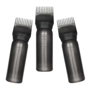 3 Pcs Shampoo Bottle Application Bottles for Hair Dye Applicator - Imagen 1 de 12