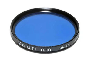 80B 49mm Filtre Fabriqué En Japon 49mm Vide Métal - Picture 1 of 2