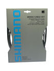 SHIMANO Front & Rear Wheel Brake Cable & Case Kit
