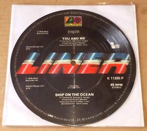 LINER : You And Me - Atlantic 1979 UK 7" PICTURE DISC, ex Blackfoot Sue