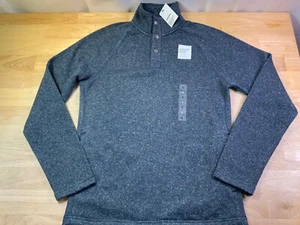 New Men's Sonoma Fleece Sweater Jacket with Pockets in Blues--Nice Looking!!* - Picture 1 of 4