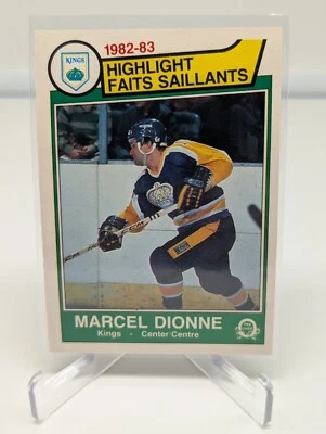 Marcel Dionne 1983-84 O-Pee-Chee Highlights #151 Los Angeles Kings - Image 1 of 2