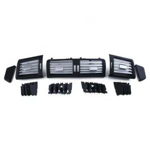 Salpicadero delantero negro ventilación de salida de aire acondicionado para Mercedes-Benz R320 R350 R500 - Imagen 1 de 12