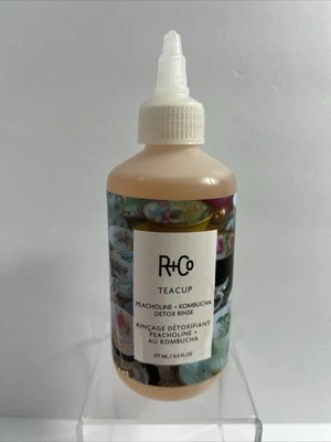 R+CO TEACUP Peacholine Kombucha Detox Rinse 6 oz 177ml Full Size - Image 1 of 4