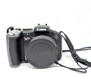 Canon PowerShot S5 IS Digital Camera 8.0 MP, 12x Optical Zoom Tested Works - Picture 1 of 7