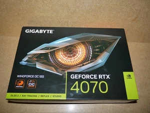 Gigabyte GeForce RTX 4070 Windforce OC 12G - En caja, excelente estado - Imagen 1 de 11