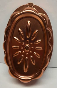 Vintage 1970's Copper Jello Dessert Mold Marked Spring 3 Cups - Picture 1 of 5