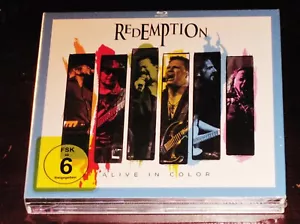 Redemption: Alive In Color 2 CD + Blu-Ray BR Box Set 2020 AFM Records 747-0 NEW - Picture 1 of 2