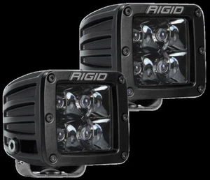 Rigid Industries D-Series Midnight Edition - Spot - Set of 2 - Picture 1 of 7