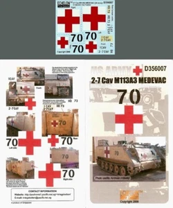 Echelon EF-D356007 1/35 US Army 2-7 Cav M113A3 Medevac - Bild 1 von 1