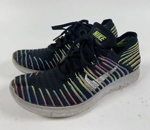 Zapatos para correr Nike Free RN Flyknit para mujer (831070-003) talla 7 - Imagen 1 de 12