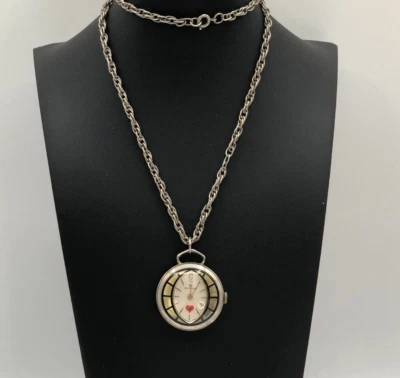 Lady Nelson Vintage Watch Wind Up Necklace Pendant Watch ~ Not Working - Image 1 of 4