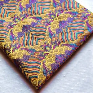 1 Meter X 0.75 Meter Brocade Fabric Retro Weave Material For Craft DIY - Bild 1 von 5