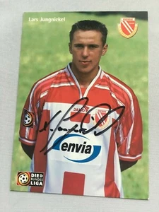 LARS JUNGNICKEL FC Energie Cottbus 2001/2002 signed Autogrammkarte 10 x 15  - Picture 1 of 1