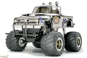 Tamiya 1:12 RC Midnight Pumpkin Metallic/Chrome Monster 2WD Bausatz 58365 Regler - Bild 1 von 4