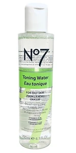 No7 Toning Water Oily Skin 6.7 Fl Oz, New - Picture 1 of 1