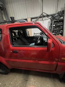 Jimny Red DRIVERS Door Driver Side Right Offside O/S 05-18 VVT Z9T