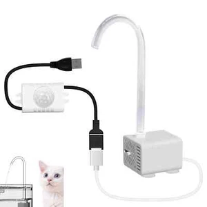 Pet Water Feeder USB 5 Volts Cat Water Fountain Pump Electric Water Dispenser - Picture 1 of 20