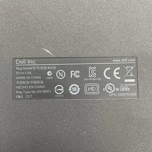 Dell K01B eSATA Laptop External EMedia Bay USB DVD-RW Slim Optical Drive + Cable - Picture 1 of 6