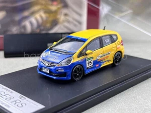 SW 1:64 Spoon Fit Jazz GE8 RS Racing Sports Model Diecast Metal Car - Picture 1 of 9