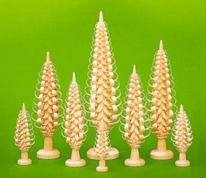 Tischdekoration Spanbaum BxHxT 12x40x12cm NEU Spanbaum Weihnachtsdeko Fensterdek - Picture 1 of 1