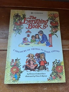 Vintage THE EVERYTHING BOOK by Vance Illustrated by Trina S. Hyman A Golden Book - Bild 1 von 8