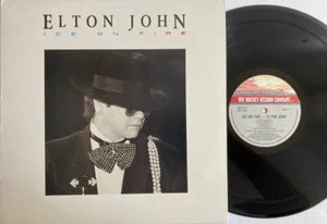ELTON JOHN "Ice On Fire" 1985 Aus Press Pop LP.. - Picture 1 of 4