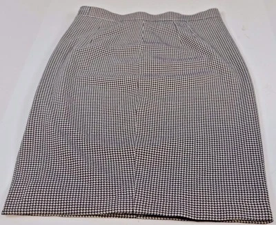 Emanuel Ungaro Parallele Women's Skirt Size 8 Italy Career Herringbone Wool  - Imagem 1 de 4