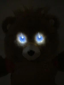 Teddy Ruxpin Animated Talking Teddy Bear Bluetooth Blue LCD Original Clothes - Picture 1 of 8