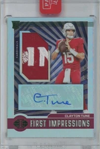 Parche autógrafo Illusions Football #106 Clayton Tune First Impressions 2023/10 - Imagen 1 de 2