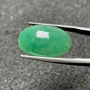 15.89ct Unique Huge Superb Rare Untreated 100% Natural Jadeite Green Jade - Picture 1 of 3