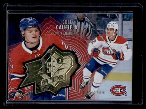 ✅ 2021 UD SPX Cole Caufield /799 #SF-26 Montreal Canadiens