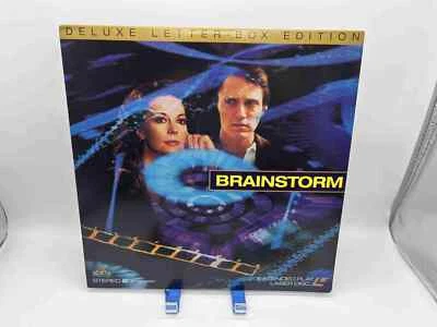 "Brainstorm" Letterbox Laserdisc LD - Christopher Walken Foto 1 de 3