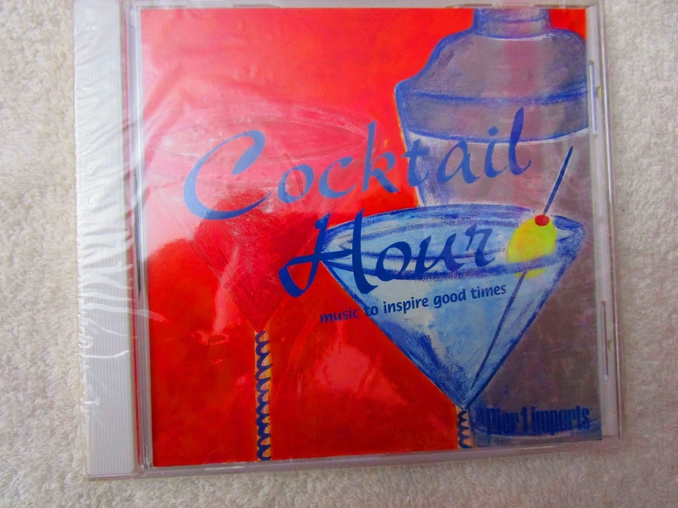 COCKTAIL HOUR: Music to Inspire Good Times CD (2003, Pier 1 Imports) Foto 1 de 2