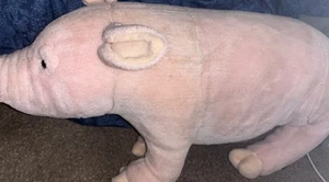 Melissa und Doug großes Schwein Plüschtier Stofftier lebensecht rosa 32x15 - Bild 1 von 9
