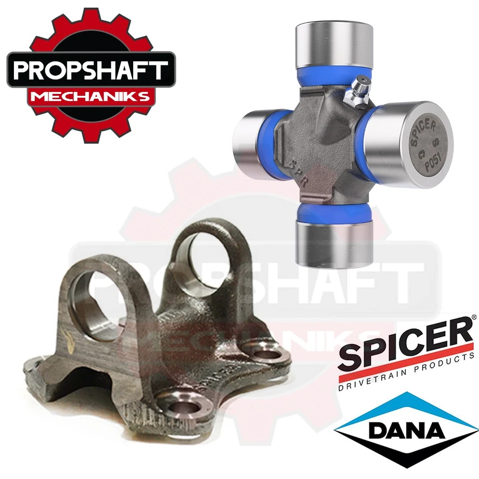 5001902 Spicer serie 1310 brida 66x66 y 5-153X junta en U 1995-2004 Toyota Tacoma Foto 1 de 3