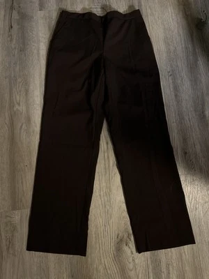 Новые женские белый олень коричневый платье брюки. Размер 8P. Смесь поли/вискозы/спандекса. - Изображение 1 из 4