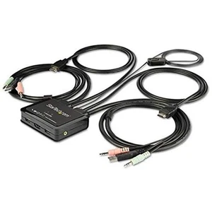 StarTech.com 2 Port HDMI KVM Switch - 4K 60Hz - Compact Dual Port UHD/Ultra HD U - Picture 1 of 7