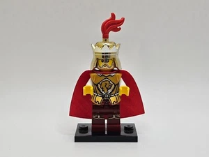 LEGO minifigure Re Leone cas441 Castle Kingdoms 7946 corona pettorale leone - Foto 1 di 4