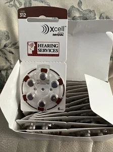Brand New! 12 Pack Size 312 Xcell Hearing Aid Batteries (see Description/Dates) - Picture 1 of 2