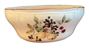 1930's Richard Ginori Italy Oval Vegetable Salad Bowl or Side Dish w/lemon decor - Picture 1 of 10