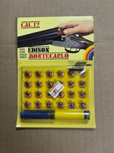 Proiettili Fucile Montecarlo Cal 12 Edison Giocattoli Toys new - Imagen 1 de 2
