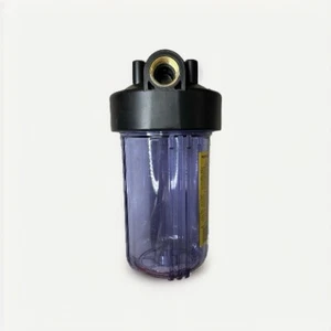 10 Inch Clear RO Whole House Water Filter Housing 4.5" x 10" Carbon Block System - Picture 1 of 6