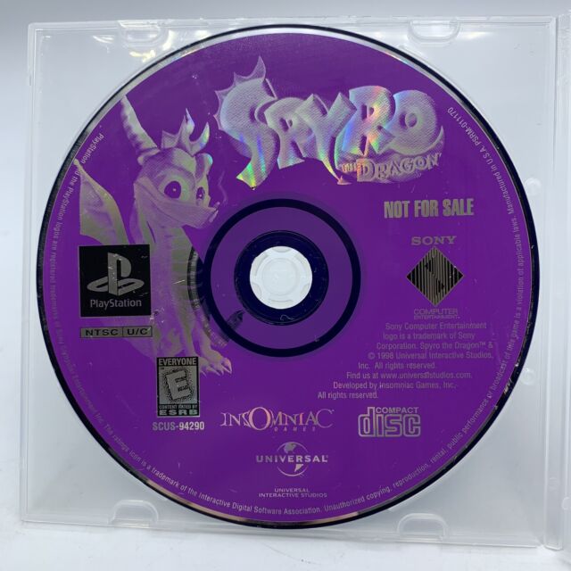 SPYRO THE DRAGON-PLAYSTATION 1-JOGO ZERADO(2/) 