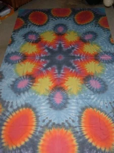 Tie-Dye Twin Sheet Wandteppich: 62" x 102" - Bild 1 von 3