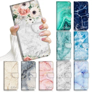 Personalised Name Flip Case Cover For Samsung S25 S24 S23 S22 Ultra Plus A15 A16 - Photo 1 sur 70