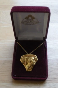 Ebony Visions Willitts Designs Pendant/Brooch with Original 20" Chain and Box - Picture 1 of 5