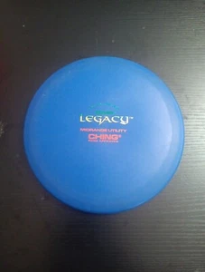 Rare OOP Legacy Discs Power Ching 1st Run All Purpose Disc Rare - Blue 165g - Picture 1 of 3