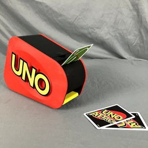 UNO Attack Card Game Card Launcher Featuring Lights & Sound Tested See Video - Picture 1 of 8