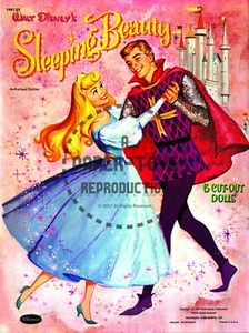 REIMPRESO DE COLECCIÓN - 1959 - MUÑECAS DE PAPEL BELLEZA PARA DORMIR - Imagen 1 de 12